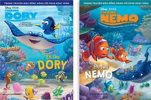 Ấn phẩm đồng hành cùng Đi tìm Dory