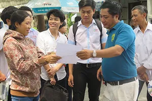 Kỳ thi diễn ra nghiêm túc, thuận lợi