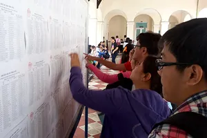 Điểm chuẩn lớp 10: Trường tốp trên ‘tuột dốc’