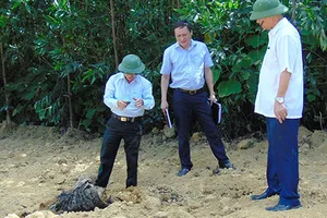 Đổ bậy đến 260 tấn chất thải của Formosa