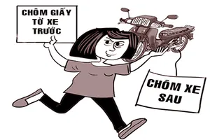 Trộm giấy rồi mới lấy xe