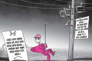 Vi phạm xây dựng, gây ô nhiễm: Không thể cắt điện, nước