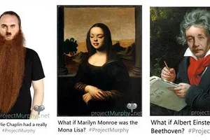 Rộ trào lưu ghép khuôn mặt với người nổi tiếng