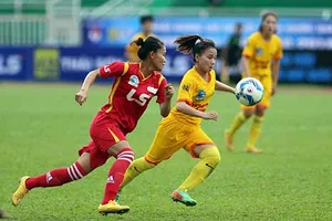 Giải bóng đá nữ VĐQG - Cúp Thái Sơn Bắc: ĐKVĐ TP.HCM bại trận