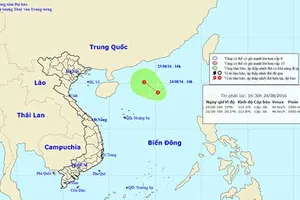Áp thấp nhiệt đới trên biển Đông