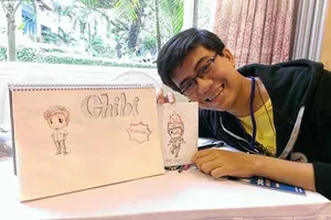 Ngộ Sam vẽ ngộ được giới trẻ thích mê 