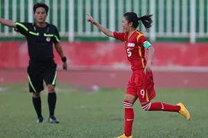 Giải bóng đá nữ VĐQG - Cúp Thái Sơn Bắc: Huỳnh Như lập hat trick
