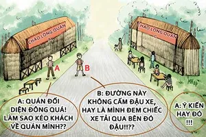 À Ra Thế kỳ 7: Cạnh tranh buôn bán, dùng xe chắn quán