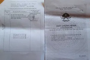 Cớ mất giấy đỏ rồi ‘tẩu tán’ tài sản