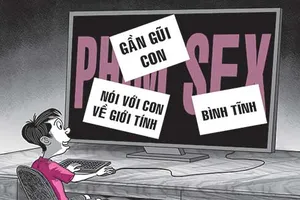 Bố mẹ sốc khi con nhỏ nghiện web ‘đen’