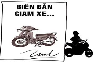 Bị CSGT giữ xe liền trộm mô tô người khác