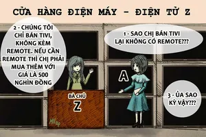 Kỳ 9: Chỉ bán tivi, không kèm điều khiển từ xa?