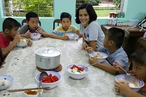 TP.HCM: Trẻ vui vẻ ở Làng thiếu niên Thủ Đức