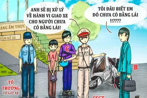 Tình huống kỳ 11: Nhờ lấy xe lại bị phạt