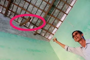 Trên 400 học sinh vừa học vừa run