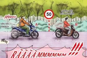 Tình huống kỳ 13: Người quá tốc độ, người không MBH