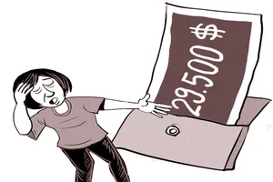 Hố nặng với cái ví của cô giáo mầm non