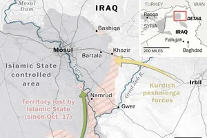 5.000-6.000 quân IS cố thủ trong Mosul