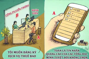 Tình huống kỳ 14: Mất tiền vì các tin nhắn quảng cáo