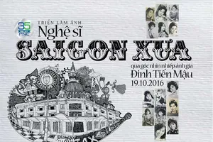 Đến đường sách xem ảnh nghệ sĩ Sài Gòn xưa