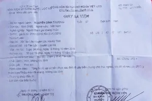 Đình chỉ điều dưỡng ‘chẩn đoán’ cụ ông mang thai