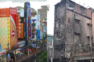 Cháy quán karaoke: Khó thoát thân!