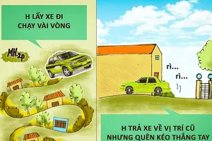 Kỳ 16: Tranh thủ bạn ngủ, lấy ô tô ‘dợt’ vài vòng