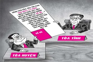 Án dân sự có yêu cầu hủy giấy đỏ, tòa nào xử?