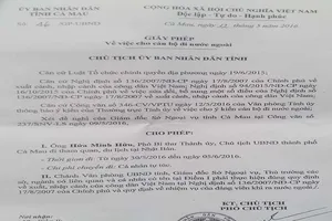 Chủ tịch TP Cà Mau khẳng định đi Nhật là vô tư