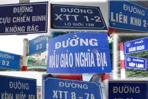 Đến xe ôm chuyên nghiệp còn sợ tên đường 