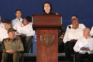 Chủ tịch QH phát biểu tiễn đưa lãnh tụ Fidel Castro