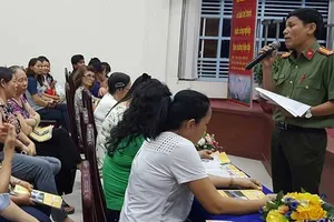 Công an phổ biến kinh nghiệm chống trộm