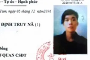 Truy nã đặc biệt kẻ bắn công an trọng thương