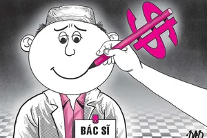 Vào bệnh viện, phải thủ sẵn phong bì