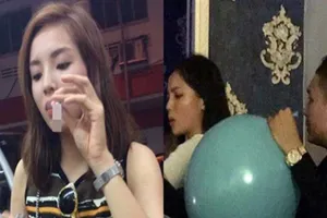 Yêu cầu hoa hậu Kỳ Duyên giải trình việc hít bóng cười