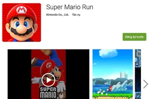 Cẩn trọng các ứng dụng giả mạo Super Mario Run