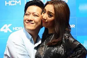 Thu Trang, Trường Giang không ngại đeo mặt nạ