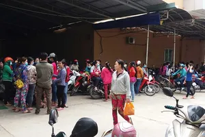 Vĩnh Long: Gần 1.500 CN Công ty NeoBags ngưng việc