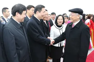 Tổng Bí thư kết thúc chuyến thăm CHND Trung Hoa