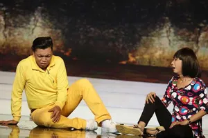 ‘Kiều nữ làng hài’ trở lại cùng chồng 