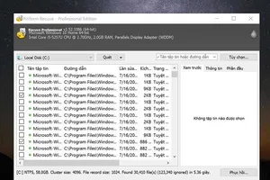 Mẹo khôi phục nhanh các dữ liệu đã xóa