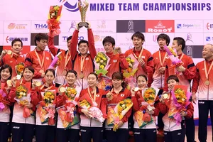 Cầu lông Nhật Bản giành chức vô địch châu Á