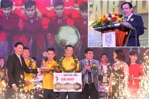 Danh hiệu FairPlay 2016 thuộc đội tuyển Futsal Việt Nam