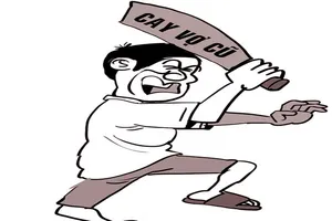 Chém vợ cũ vì… cay mũi