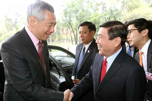 Lãnh đạo TP.HCM hội kiến thủ tướng Singapore