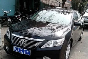 Biển số 80 và bộ mặt công vụ 