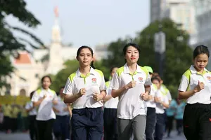 Hà Nội, TP.HCM hưởng ứng Ngày chạy Olympic 2017