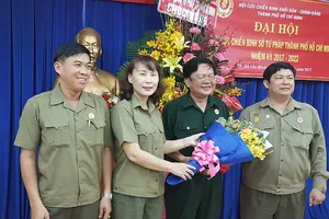 Ông Huỳnh Tấn Đạt làm chủ tịch Hội CCB Sở Tư pháp 