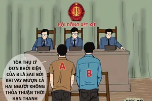 Đáp án kỳ 30: Vi bằng là chứng cứ để kiện đòi nợ