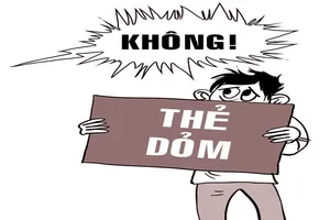 Móc thẻ báo chí... dỏm xin xỏ CSGT